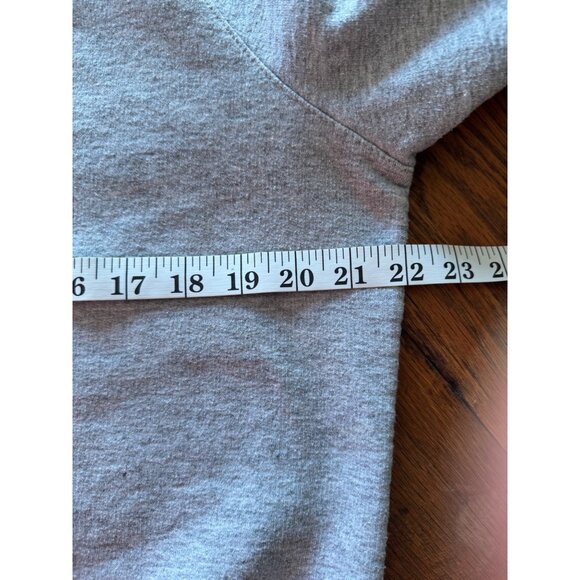 Champion Gray Womens Sweatshirt L Crewneck Pullover Cotton/Polyester - Picture 8 of 8